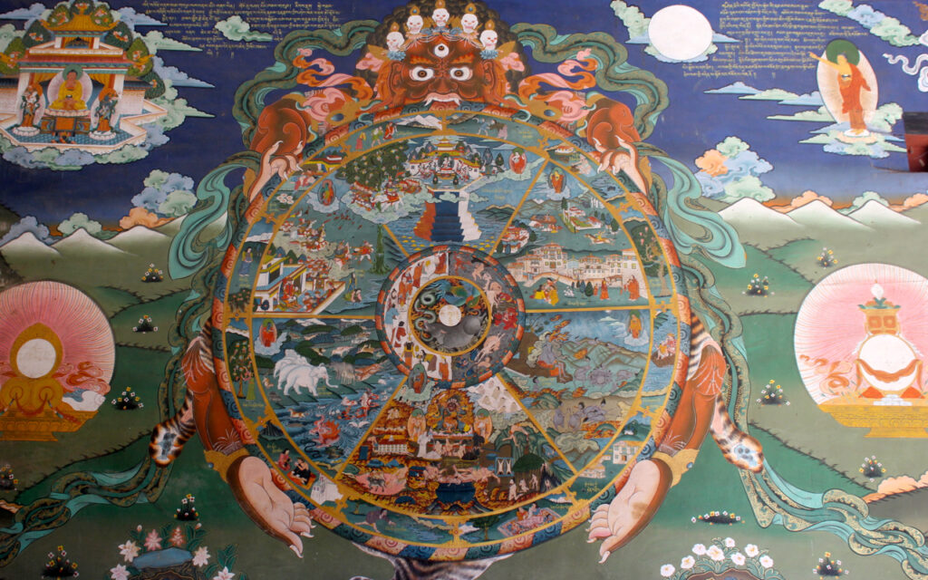 la rueda del samsara