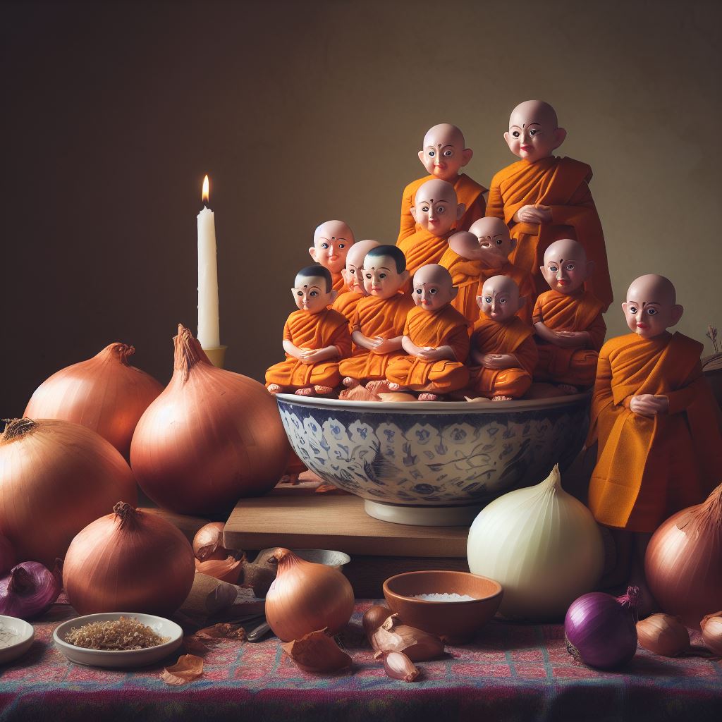 budistas que no comen cebolla
